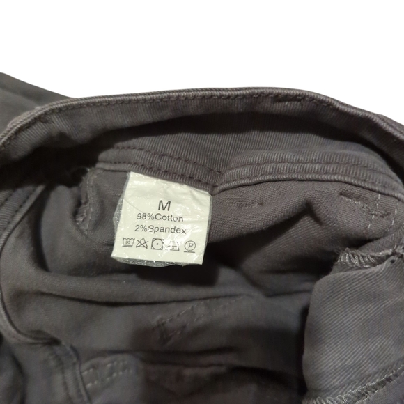 Gray Straight-Leg Pants - Picture 2 of 7